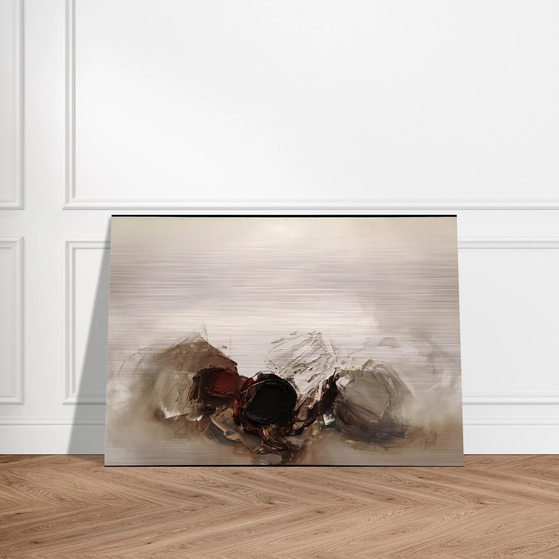 N 300 1960 - Luis Feito Brushed Aluminum Print - 70x100 cm / 28x40 inches | Luis Feito Aluminum Print | Luis Feito Prints