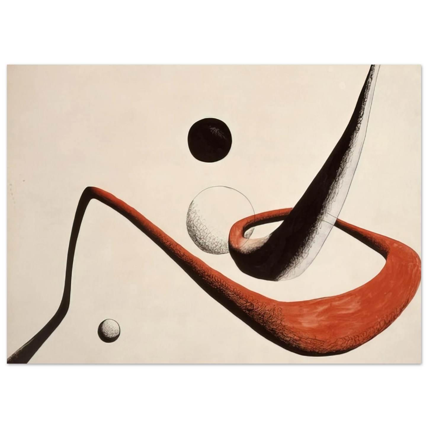 Alexander Calder - SPACE TUNNEL 1932 Fine Art Poster