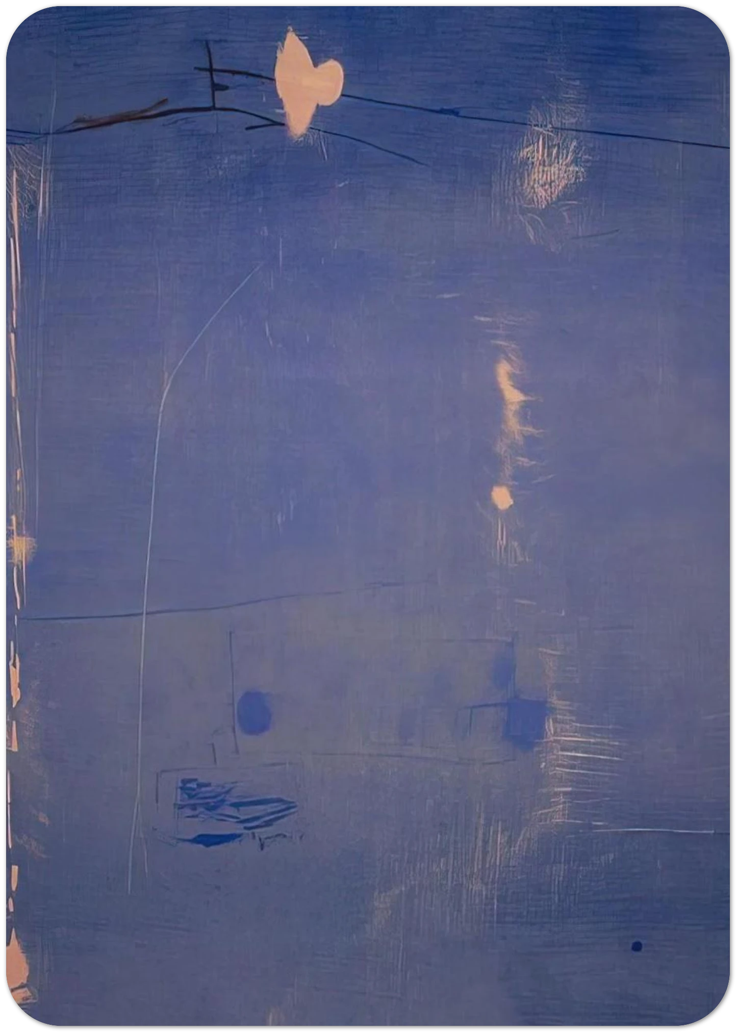 Cameo - 1980 By Helen Frankenthaler Pack of 10 Post Cards | Helen Frankenthaler Post Cards | A6 (10.5 x 14.8 cm) - 4.1 x 5.8 inches