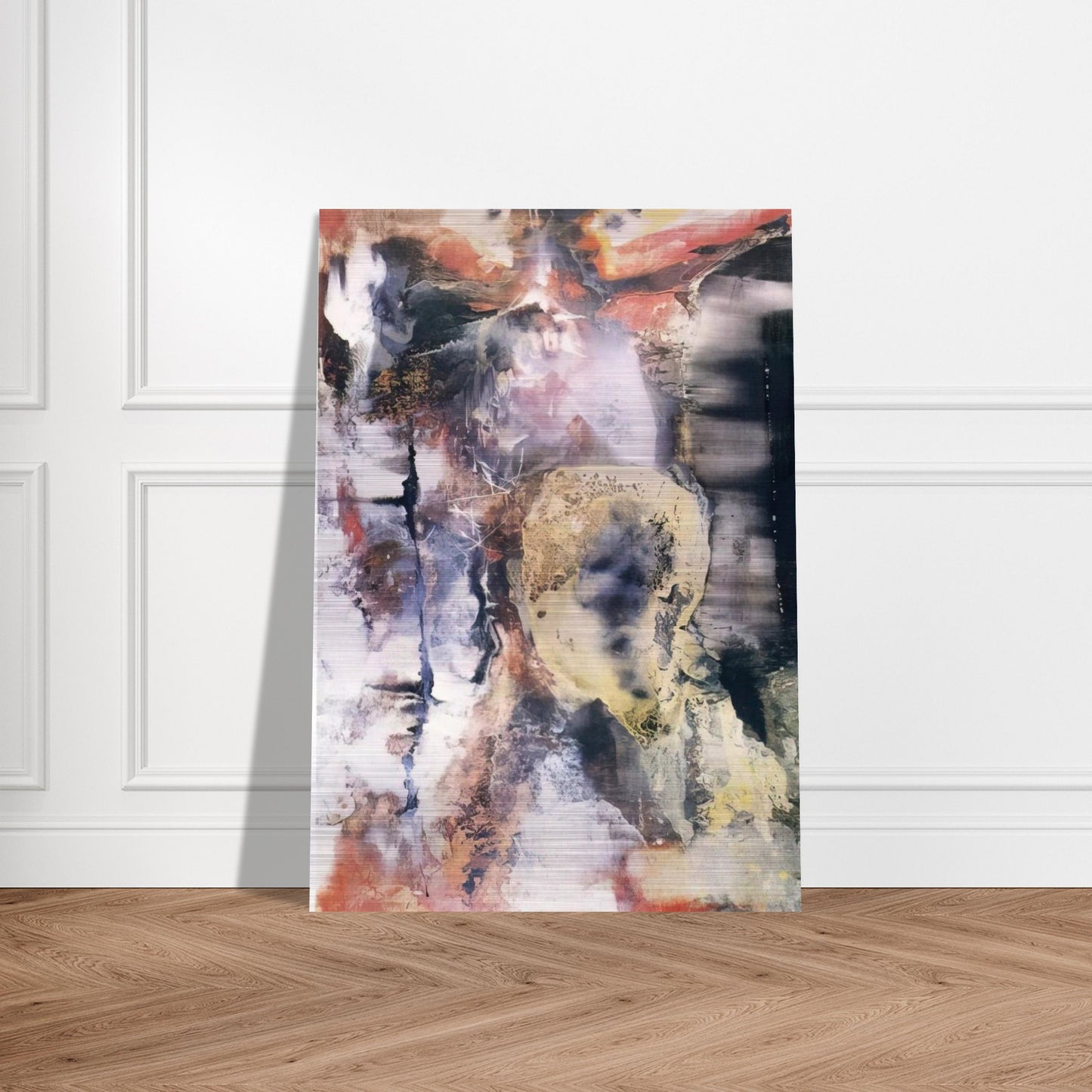 The Archer - Paul Jenkins Brushed Aluminum Print - 70x100 cm / 28x40 inches | Paul Jenkins Aluminum Print | Paul Jenkins Prints