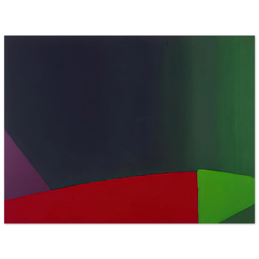 John Hoyland - 6.3.66 - 1966  75x100 cm / 30x40inches Fine Art Poster