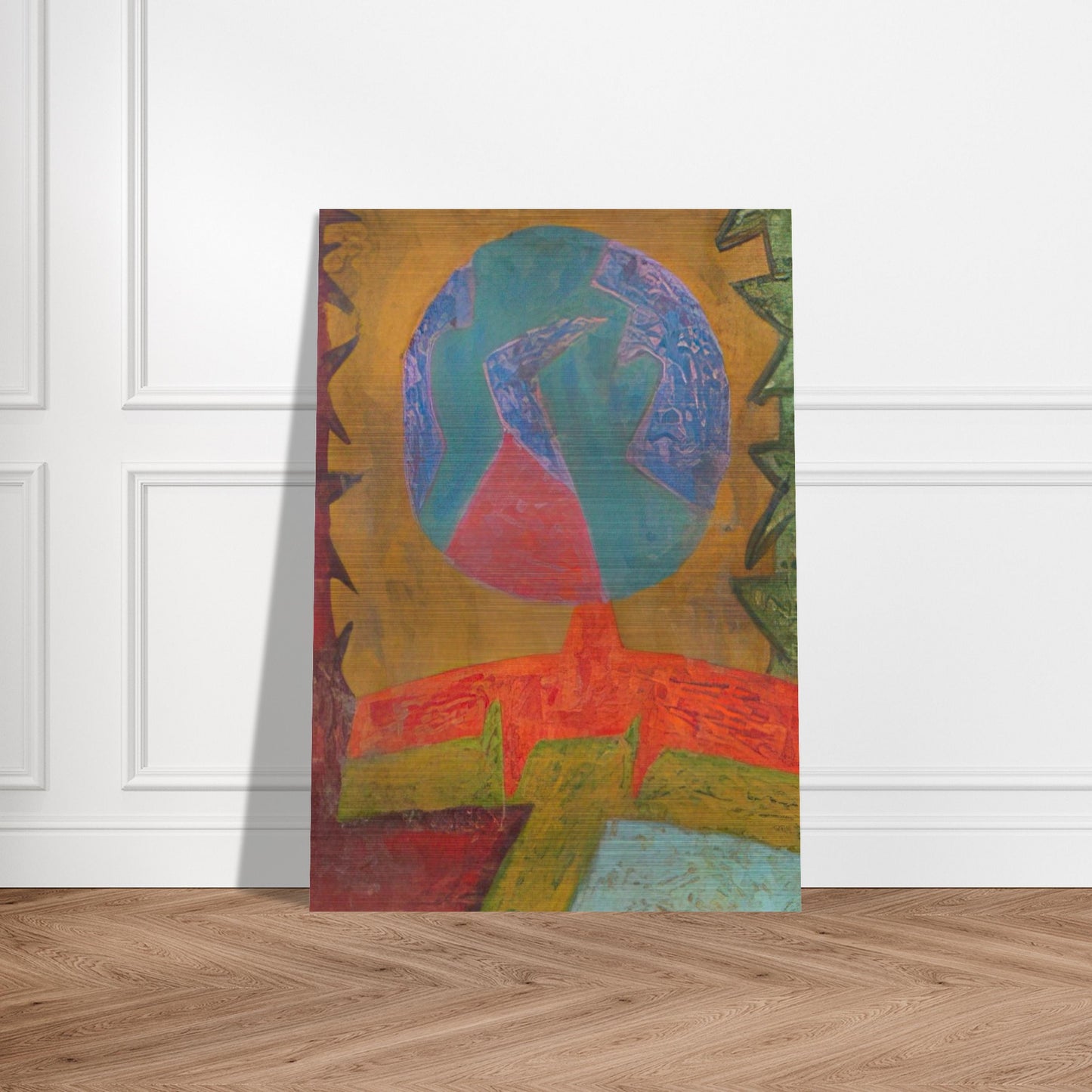 Luna - Pedro Coronel Brushed Aluminum Print - 70x100 cm / 28x40 inches | Pedro Coronel Aluminum Print | Pedro Coronel Prints
