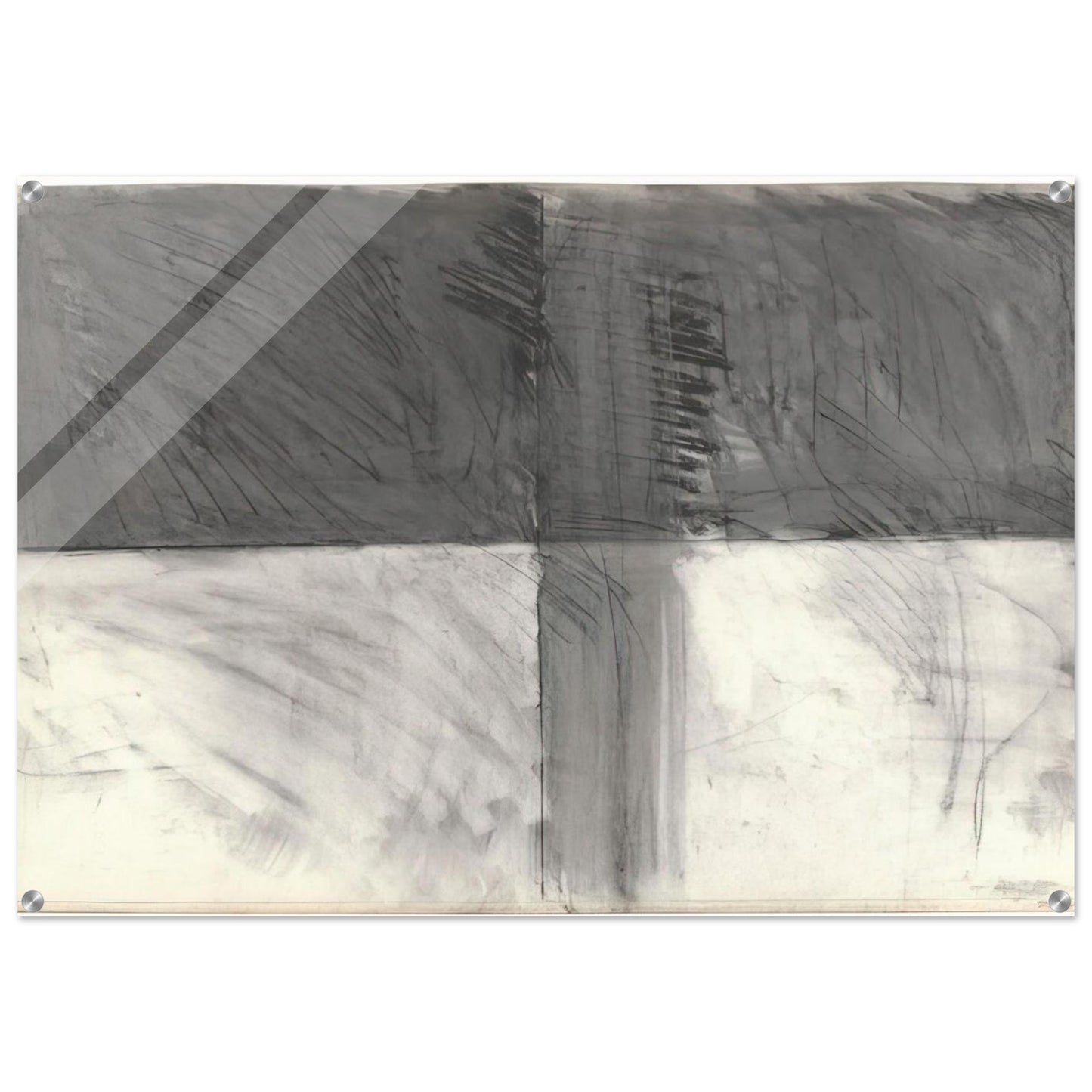 Untitled - 1962 - Brice Marden Acrylic Print - 70x100 cm / 28x40″ inches