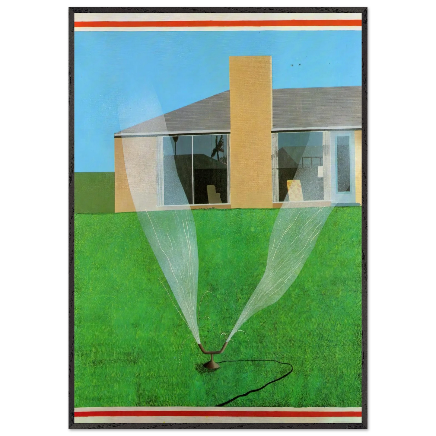 David Hockney - David Hockney Wall art - 75x100 cm / 30x40 inches - Fine Art Poster-canvas - -
