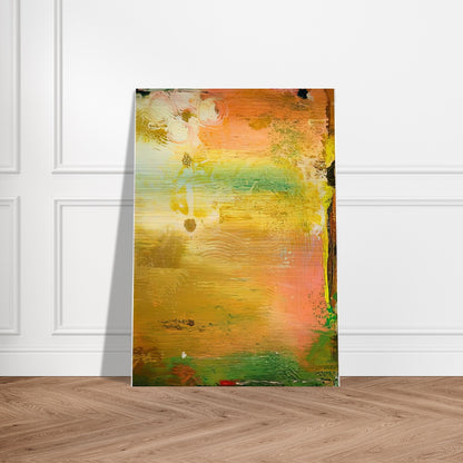 Fantasy Garden, 1992- - Helen Frankenthaler Brushed Aluminum Print - 70x100 cm / 28x40 inches | Helen Frankenthaler Aluminum Print | Helen Frankenthaler Prints