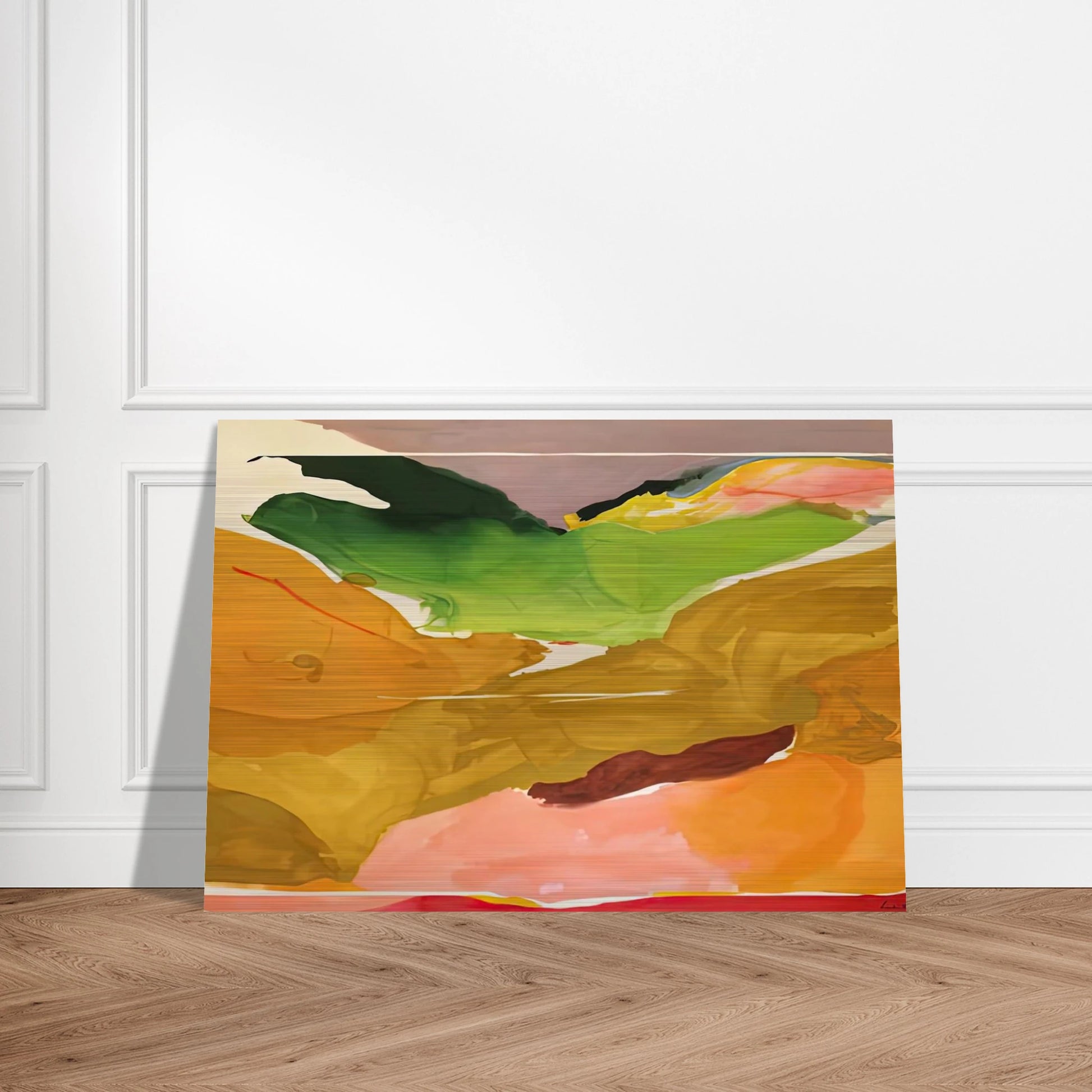 Nature Abhors a Vacuum, 1973- - Helen Frankenthaler Brushed Aluminum Print - 70x100 cm / 28x40 inches | Helen Frankenthaler Aluminum Print | Helen Frankenthaler Prints