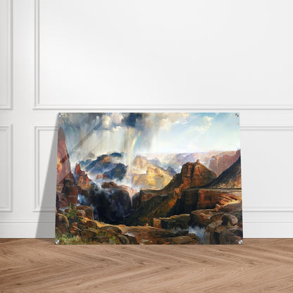 The Chasm of the Colorado - Thomas Moran Acrylic Print - 70x100 cm / 28x40″ inches