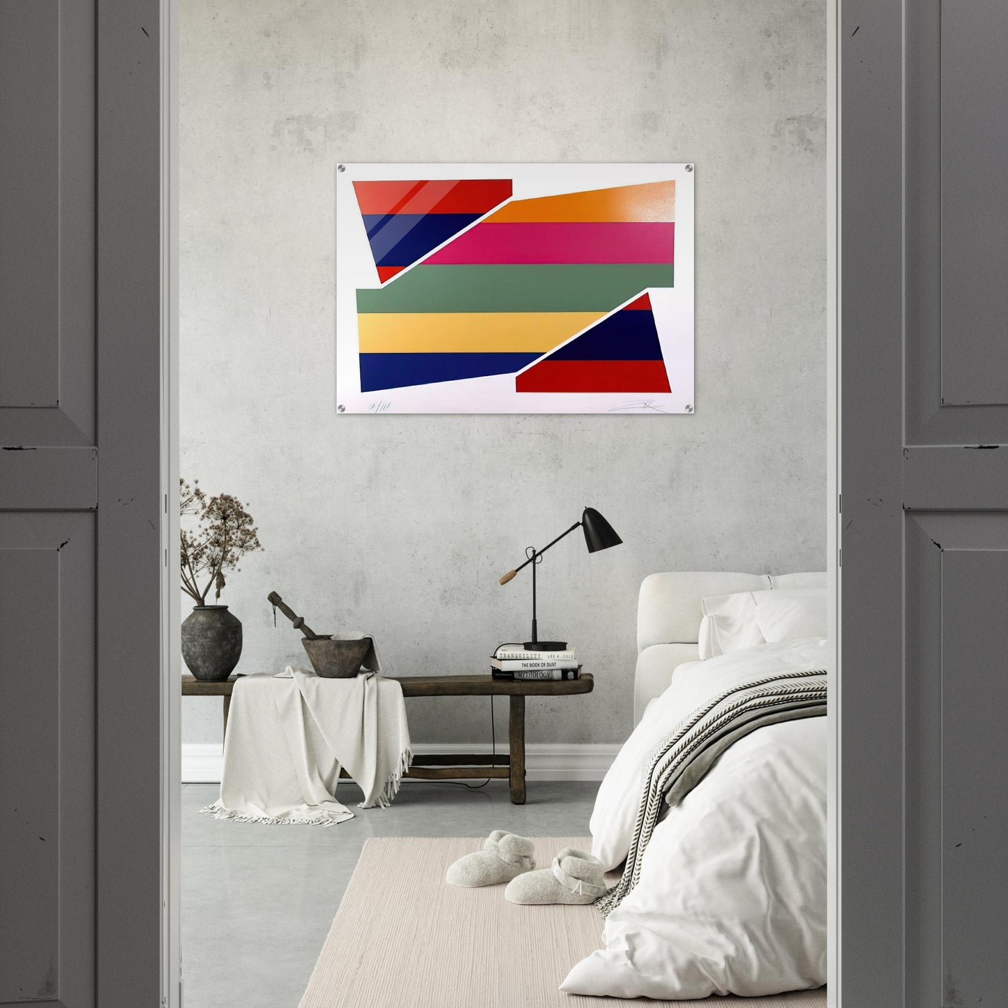 Rotation I - 1980 - Larry Zox Acrylic Print - 70x100 cm / 28x40″ inches