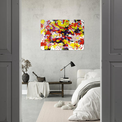 Untitled  SFP94-69  SFF 1743  - Sam Francis Acrylic Print - 70x100 cm / 28x40″ inches