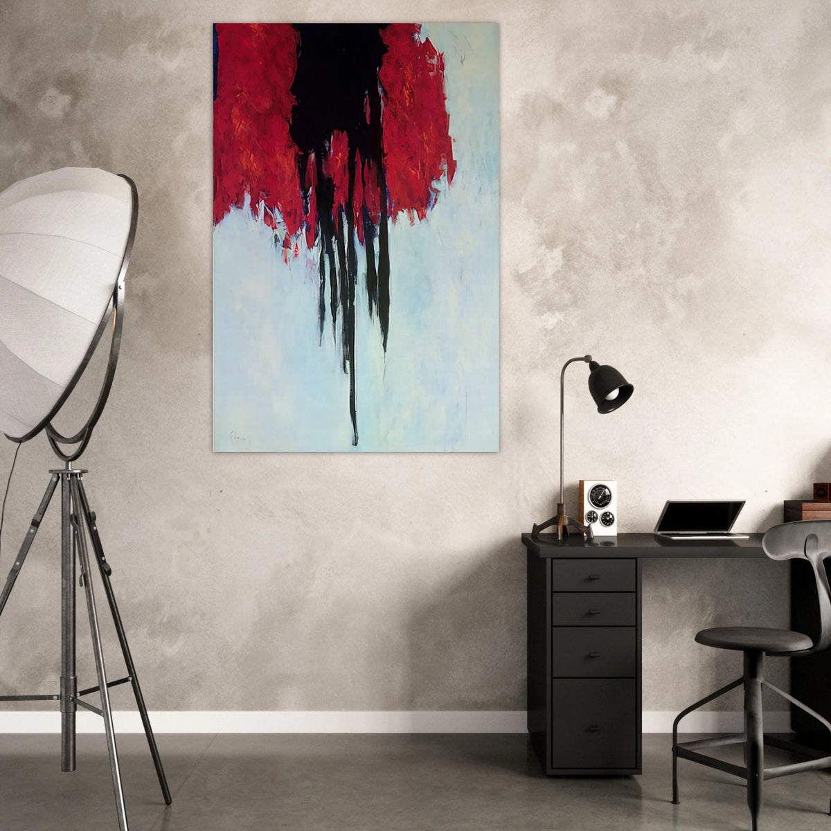 Adam - 1961 - Theodoros Stamos Art Prints - 100x150 cm / 40x60″ inches | Theodoros Stamos Poster | Theodoros Stamos Prints
