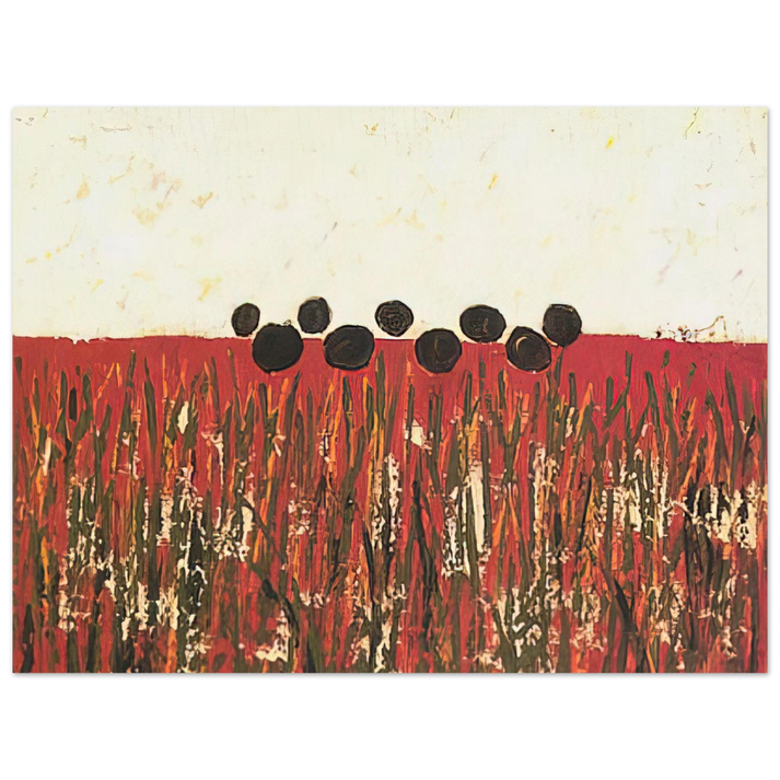 Forrest Bess - Symbol of Flowers - 1951  75x100 cm / 30x40inches Fine Art Poster