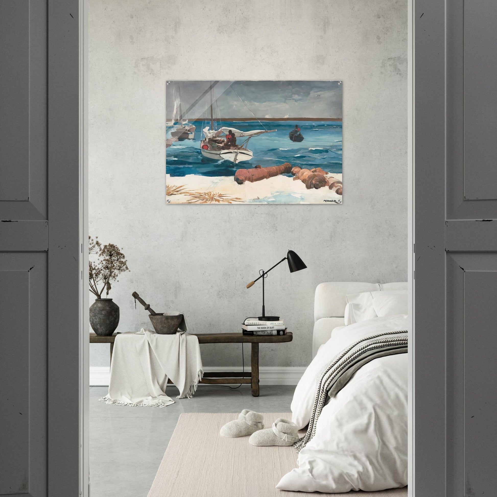 NASSAU 1899 - Winslow Homer Acrylic Print - 70x100 cm / 28x40″ inches | Winslow Homer Wall Art | Winslow Homer Prints