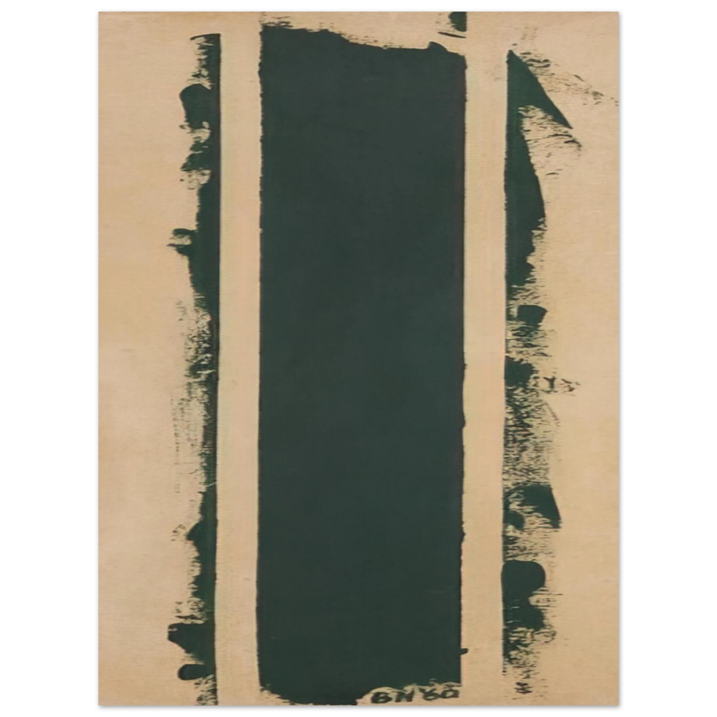 Barnett Newman - Treble  75x100 cm / 30x40inches Fine Art Poster