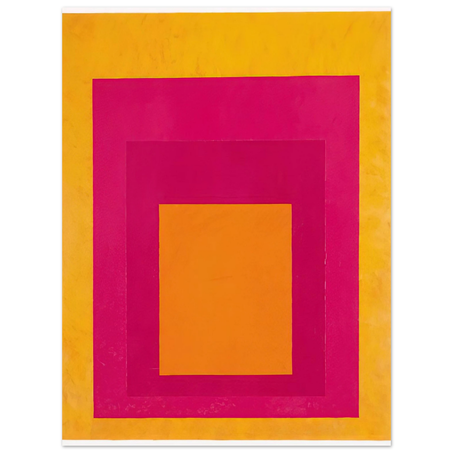 Josef Albers - HOMAGE TO THE SQUARE LA TEHUANA 1951  75x100 cm / 30x40inches Fine Art Poster