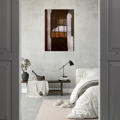 Villa des Camélias - 1932 - Maria Helena Vieira da Silva Brushed Aluminum Print - 70x100 cm / 28x40 inches | Maria Helena Vieira da Silva Aluminum Print | Maria Helena Vieira da Silva Prints