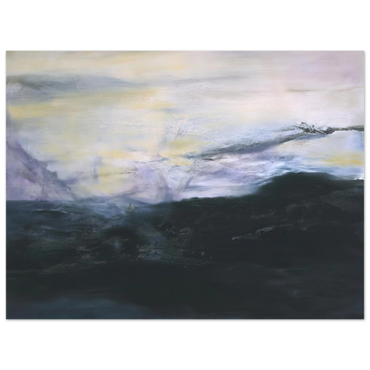 Zao Wou-Ki - 15 02 2001 2001  75x100 cm / 30x40inches Fine Art Poster