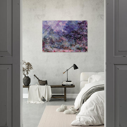 The House Seen from the Rose Garden 3 - claude monet Acrylic Print - 70x100 cm / 28x40″ inches
