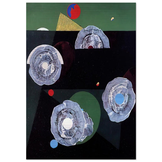 Scallops flower - Max Ernst Brushed Aluminum Print - 70x100 cm / 28x40 inches | Max Ernst Aluminum Print | Max Ernst Prints