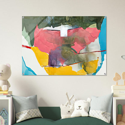Off White Square, 1973- - Helen Frankenthaler Acrylic Print - 70x100 cm / 28x40″ inches