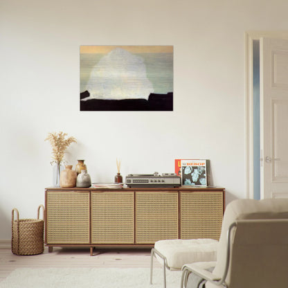 White Wave - 1954 - Milton Avery Brushed Aluminum Print - 70x100 cm / 28x40 inches | Milton Avery Aluminum Print | Milton Avery Prints