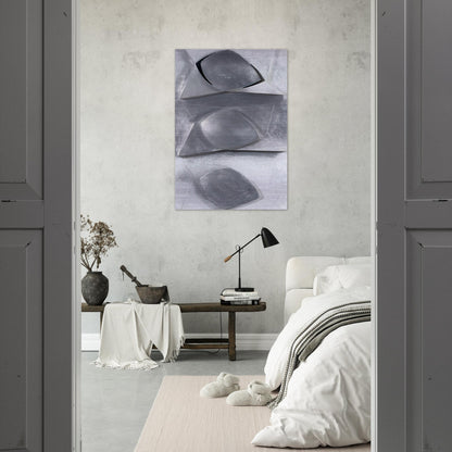 Composition-Relief - Concretism - Gyula Kosice Brushed Aluminum Print - 70x100 cm / 28x40 inches | Gyula Kosice Aluminum Print | Gyula Kosice Prints