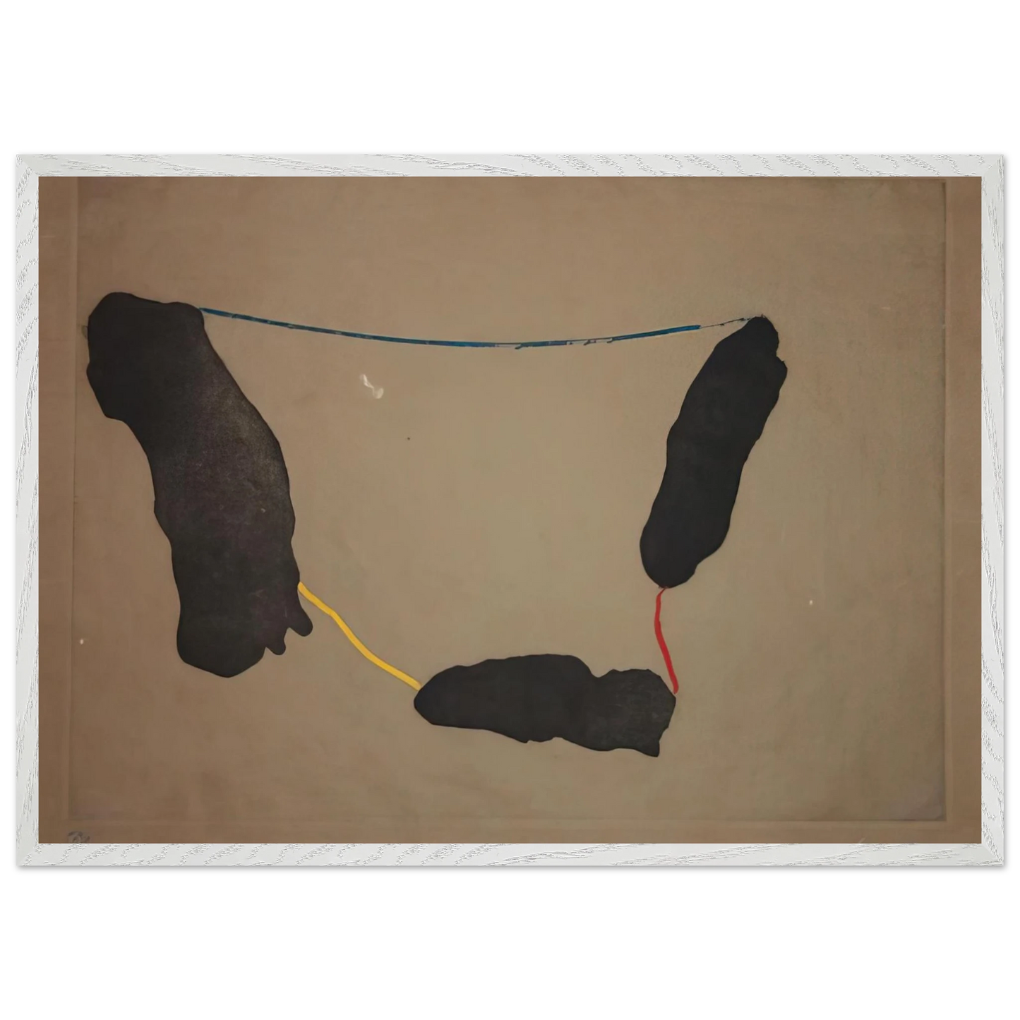 Helen Frankenthaler - Connected By Joy - 1973 Wall art - 50x70 cm / 20x28 inches - Fine Art Poster-canvas - -