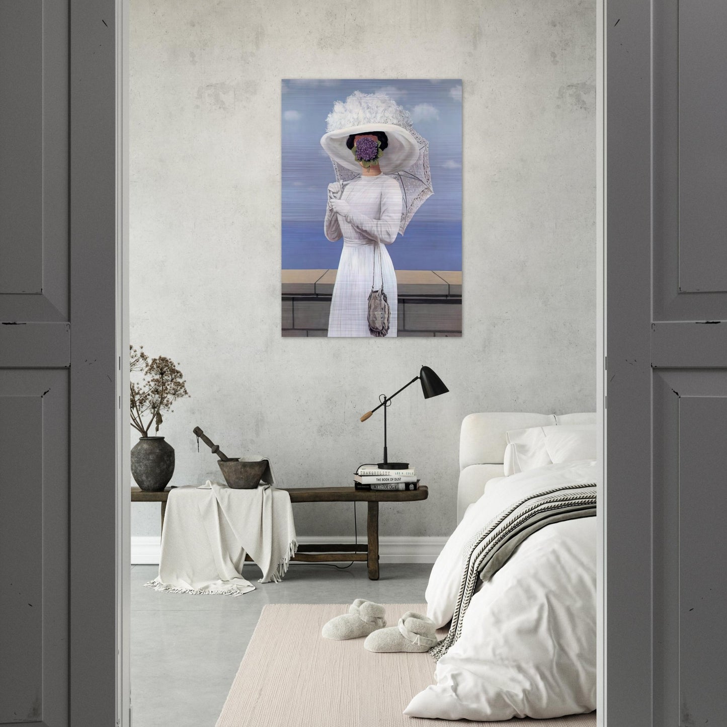 THE GREAT WAR 1964 1 - Rene Magritte Brushed Aluminum Print - 70x100 cm / 28x40 inches | Rene Magritte Aluminum Print | Rene Magritte Prints