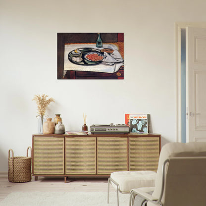 STILL LIFE WITH SHELLFISH - Henri Matisse Brushed Aluminum Print - 70x100 cm / 28x40 inches | Henri Matisse Aluminum Print | Henri Matisse Prints