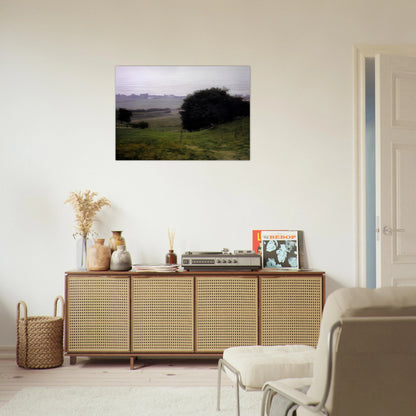 MEADOWLAND - Gerhard Richter Brushed Aluminum Print - 70x100 cm / 28x40 inches | Gerhard Richter Aluminum Print | Gerhard Richter Prints