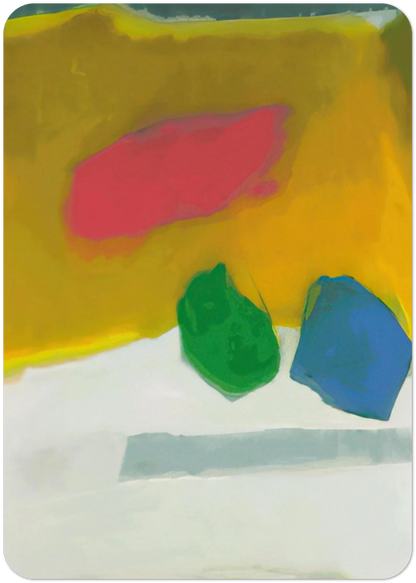 HARRIET 1984 By Esteban Vicente Pack of 10 Post Cards | Esteban Vicente Post Cards | A6 (10.5 x 14.8 cm) - 4.1 x 5.8 inches