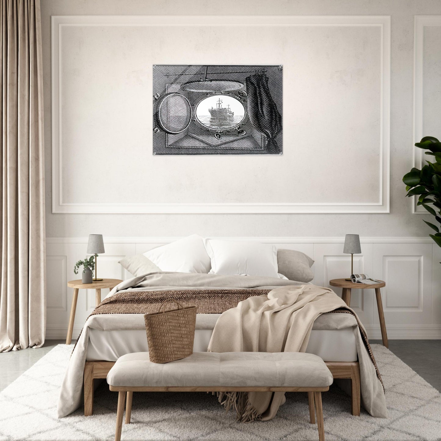 PORTHOLE - MC Escher Acrylic Print - 70x100 cm / 28x40″ inches | Maurits Cornelis Escher Prints