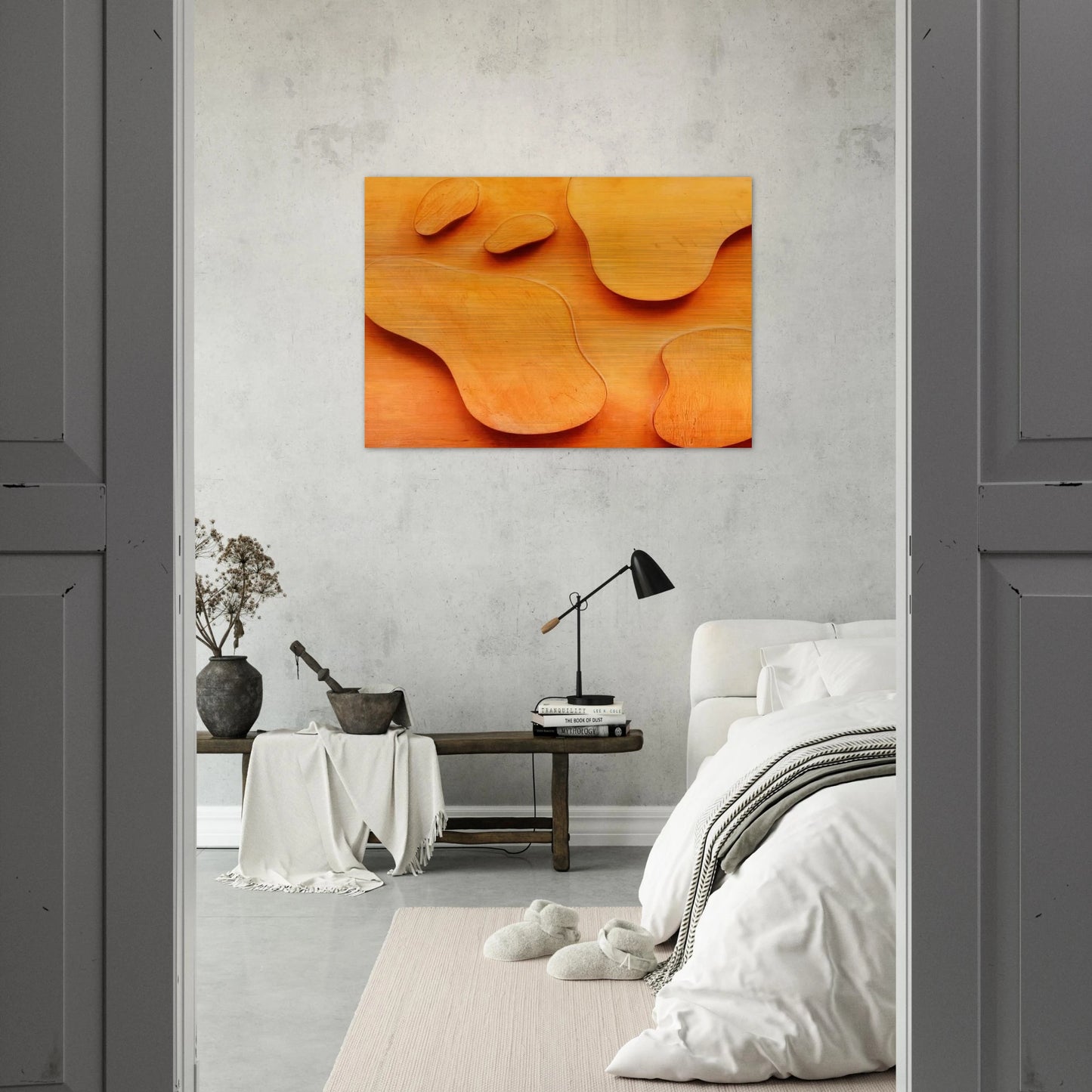 Constellation - Jean Arp Brushed Aluminum Print - 70x100 cm / 28x40 inches | Jean Arp Aluminum Print | Jean Arp Prints
