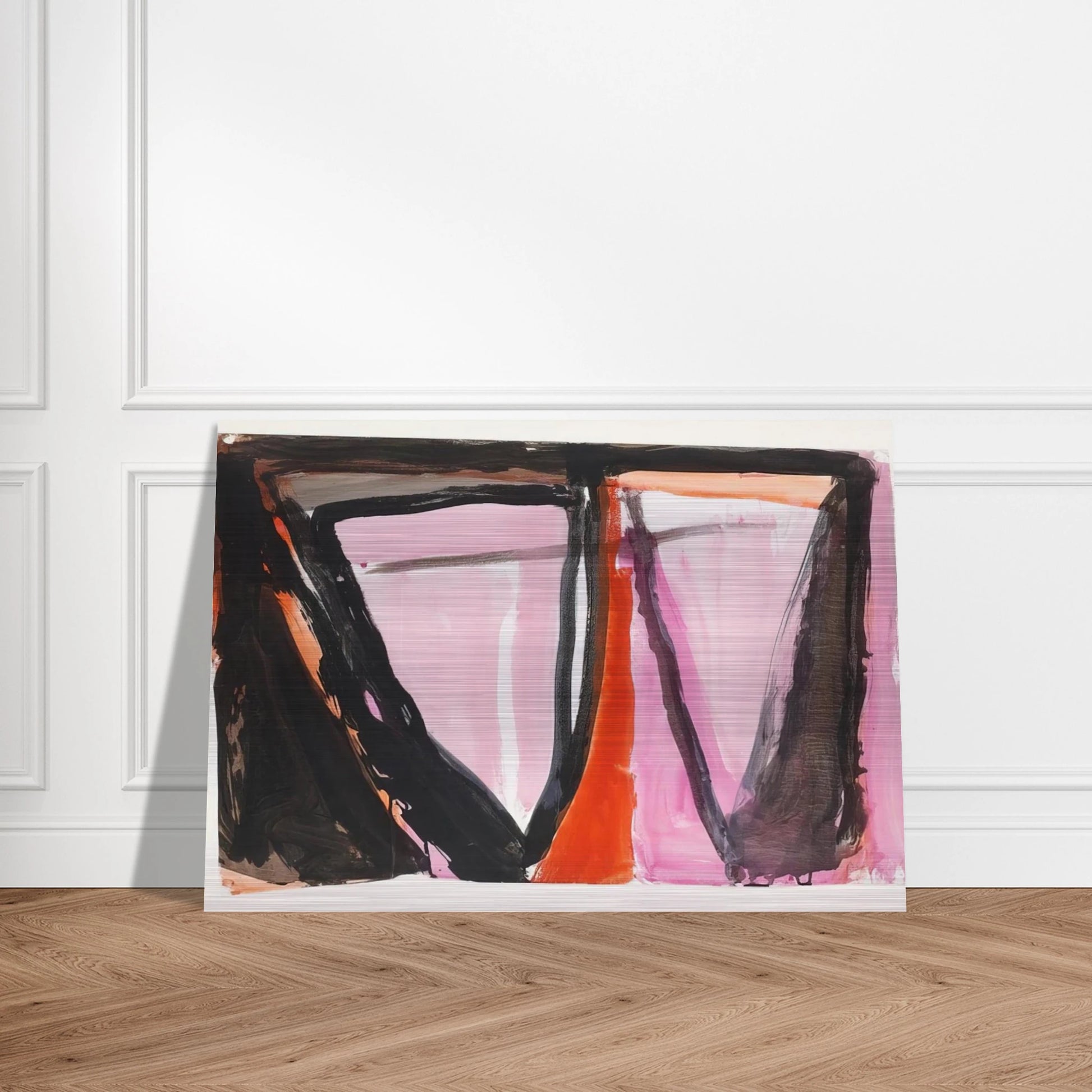 Composition - 1980 - Bram van Velde Brushed Aluminum Print - 70x100 cm / 28x40 inches | Bram van Velde Aluminum Print | Bram van Velde Prints