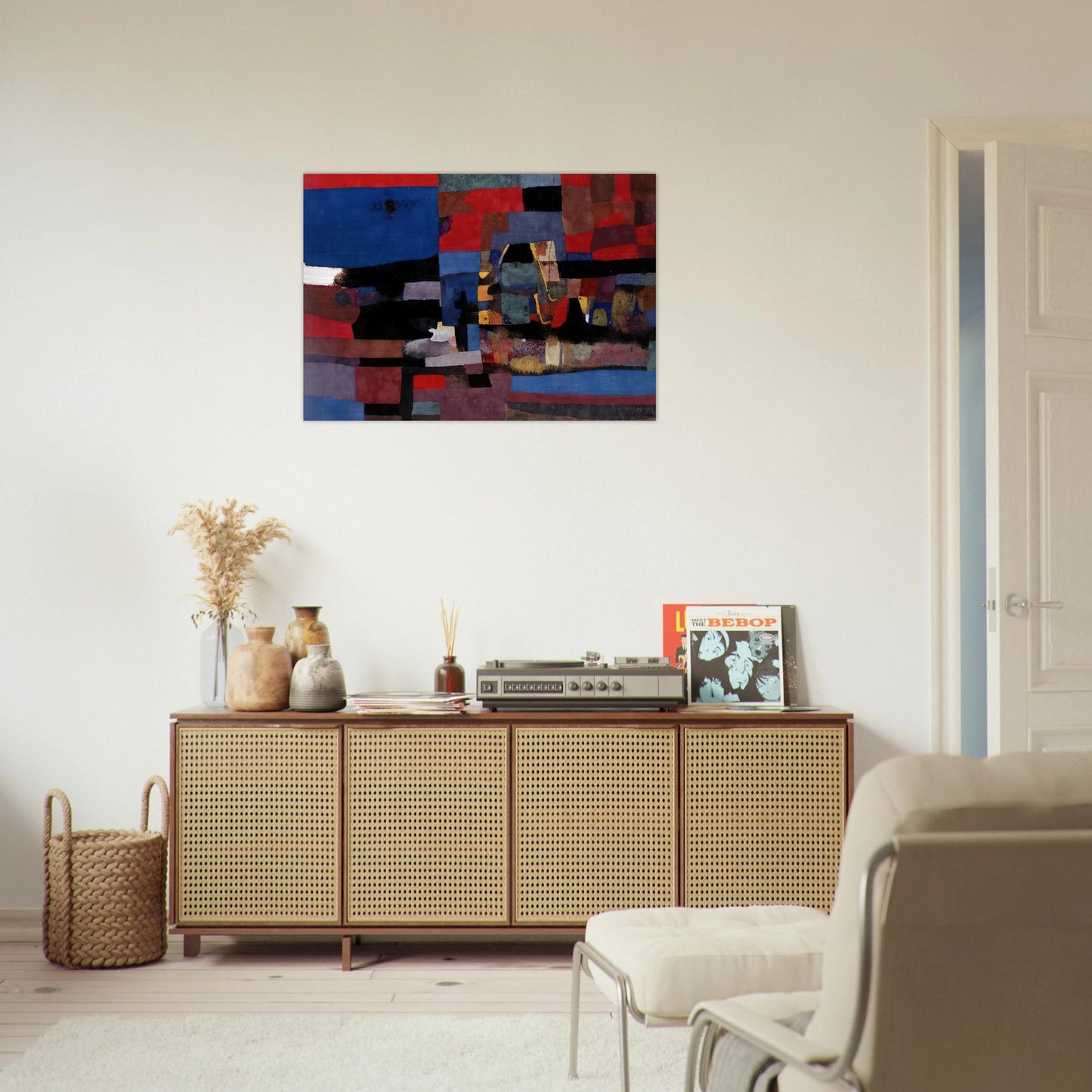 Untitled - 1952 - Alberto Burri Brushed Aluminum Print - 70x100 cm / 28x40 inches | Alberto Burri Aluminum Print | Alberto Burri Prints