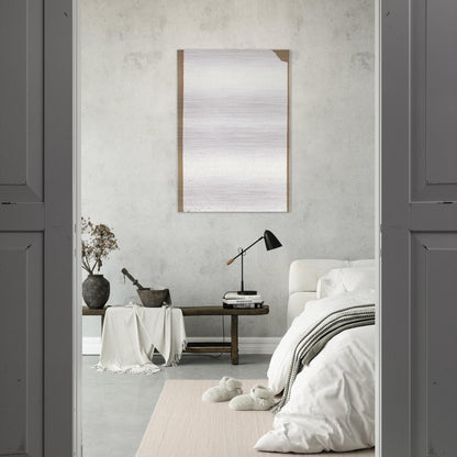 Convention - Robert Ryman Brushed Aluminum Print - 70x100 cm / 28x40 inches | Robert Ryman Aluminum Print | Robert Ryman Prints