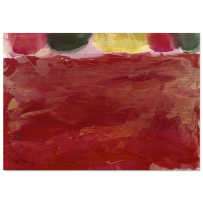 Parade - 1974 - Albert Irvin Brushed Aluminum Print - 70x100 cm / 28x40 inches | Albert Irvin Aluminum Print | Albert Irvin Prints