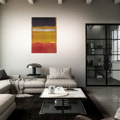 Number 24 Untitled - 1951 - Mark Rothko Brushed Aluminum Print - 70x100 cm / 28x40 inches | Mark Rothko Aluminum Print | Mark Rothko Prints