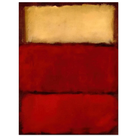 Mark Rothko - Red - 1964 Wall Art - 21x29.7 cm / 8x12" - Fine Art Poster - -