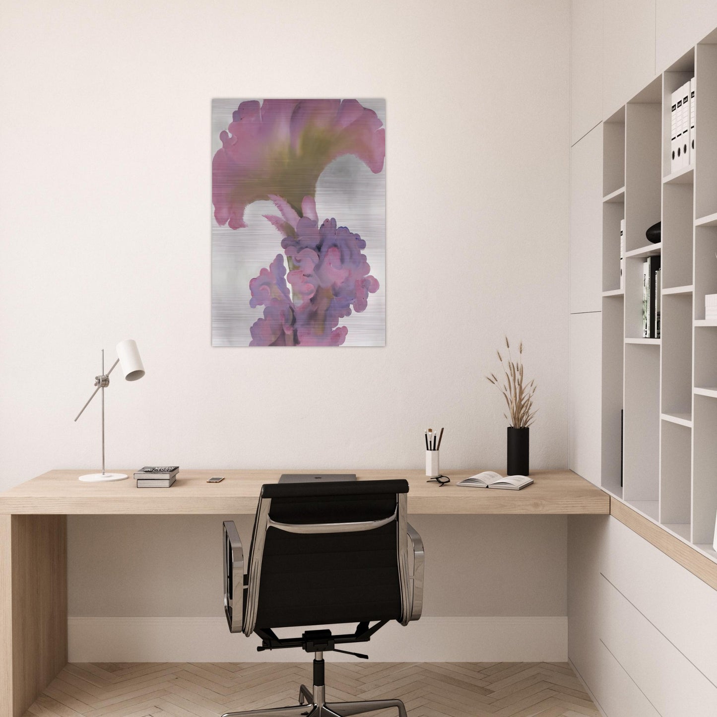 Coxcomb - Georgia O'Keeffe Brushed Aluminum Print - 70x100 cm / 28x40 inches | Georgia O'Keeffe Aluminum Print | Georgia O'Keeffe Prints
