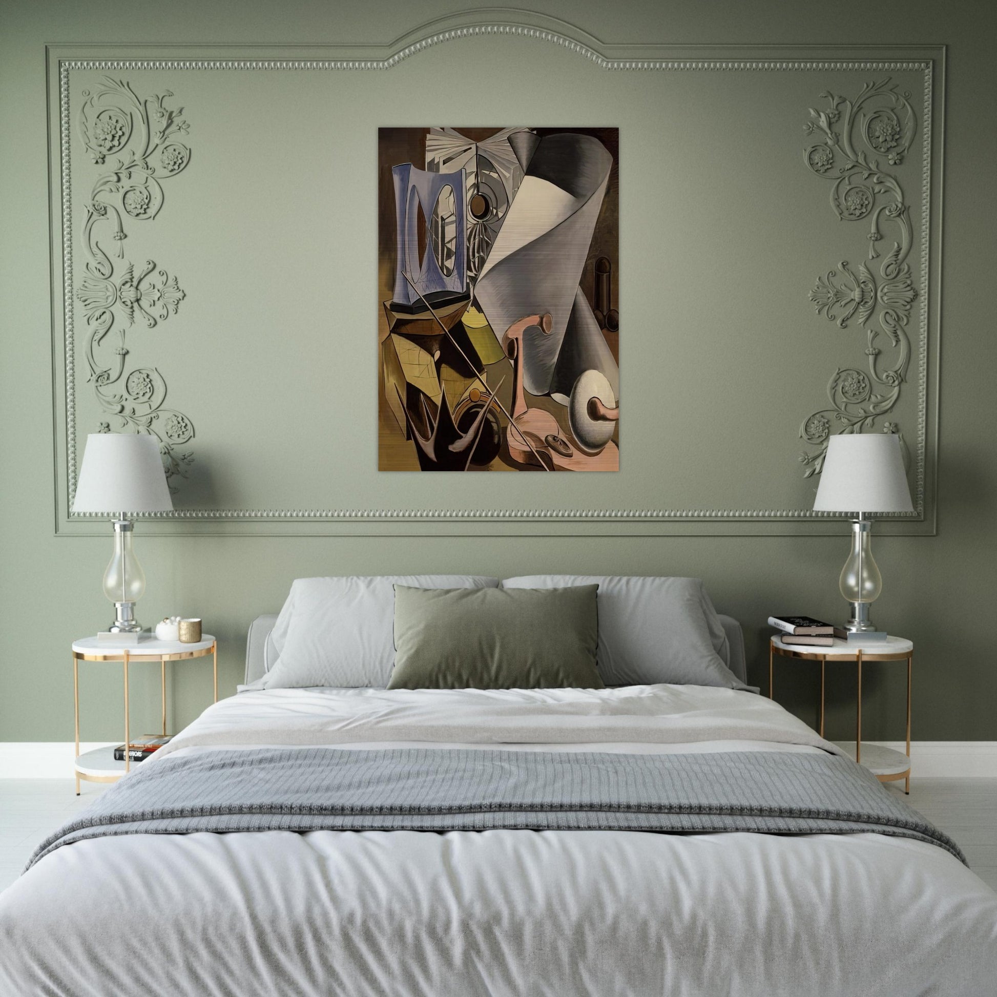 SHAKESPEAREAN EQUATION TWELFTH NIGHT - Man Ray Brushed Aluminum Print - 70x100 cm / 28x40 inches | Man Ray Aluminum Print | Man Ray Prints