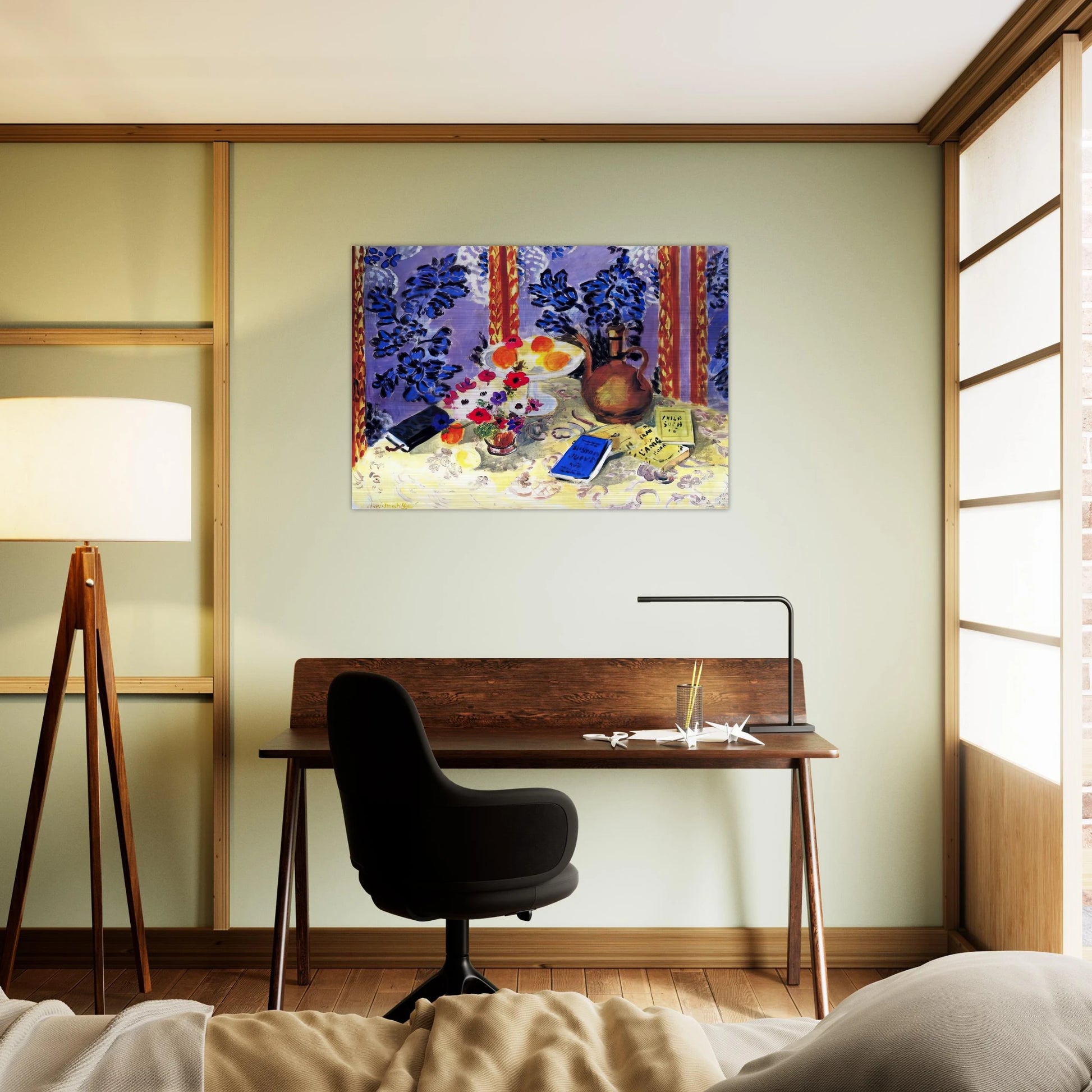 STILL LIFE HISTOIRES JUIVES 1924 - Henri Matisse Brushed Aluminum Print - 70x100 cm / 28x40 inches | Henri Matisse Aluminum Print | Henri Matisse Prints