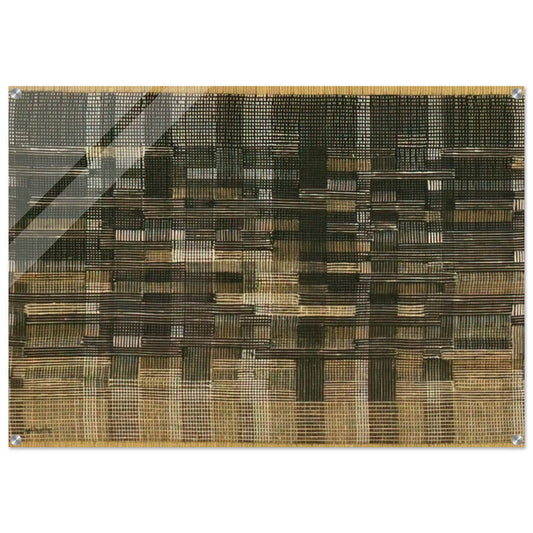 TAPESTRY 1948 - Anni Albers Acrylic Print - 70x100 cm / 28x40″ inches | Anni Albers Wall Art | Anni Albers Prints