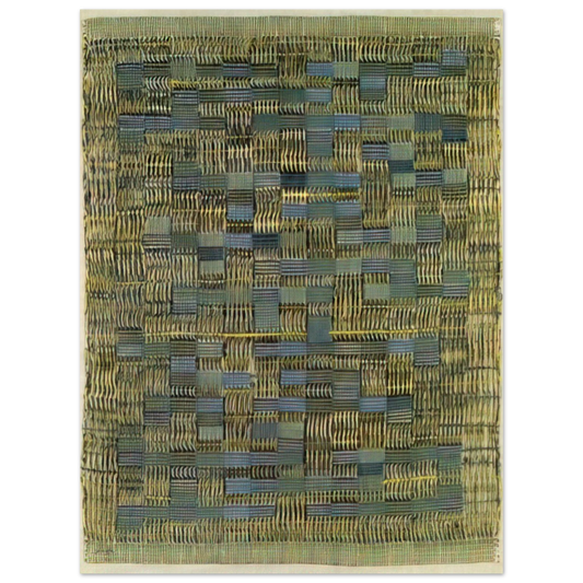 Anni Albers - TIKAL 1958  75x100 cm / 30x40inches Fine Art Poster
