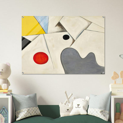 WHITE FIELDS 1955 - Alexander Calder Acrylic Print - 70x100 cm / 28x40″ inches | Alexander Calder Wall Art | Alexander Calder Prints