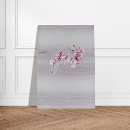 Nine Discourses on Commodus, Part II - Cy Twombly Brushed Aluminum Print - 70x100 cm / 28x40 inches | Cy Twombly Aluminum Print | Cy Twombly Prints