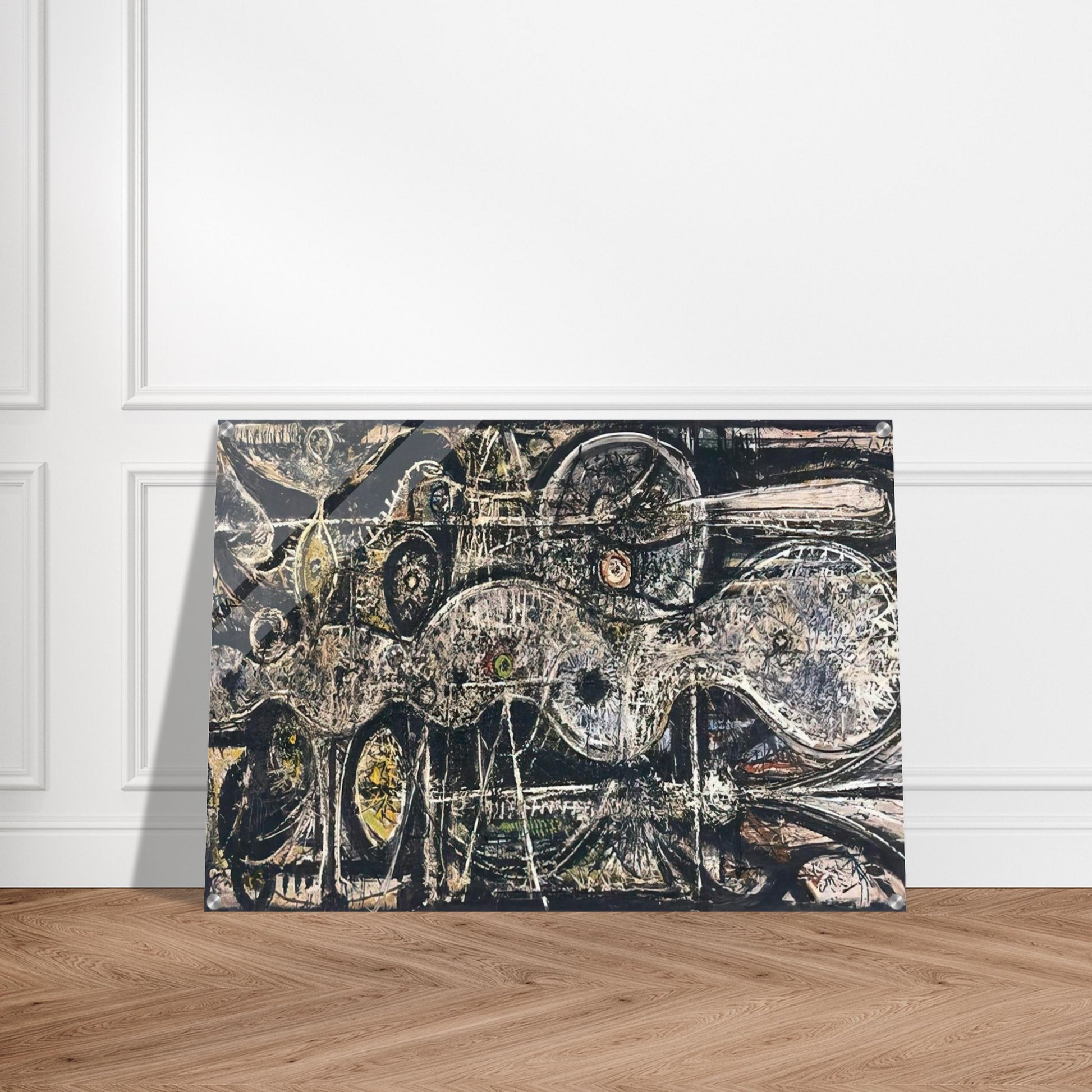 Undulation - Richard Pousette-Dart Acrylic Print - 70x100 cm / 28x40″ inches | Richard Pousette-Dart Wall Art | Richard Pousette-Dart Prints