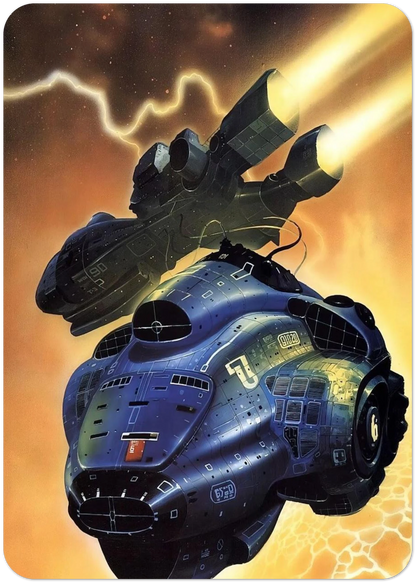 Chris Foss By Chris Foss Pack of 10 Post Cards | Chris Foss Post Cards | A6 (10.5 x 14.8 cm) - 4.1 x 5.8 inches
