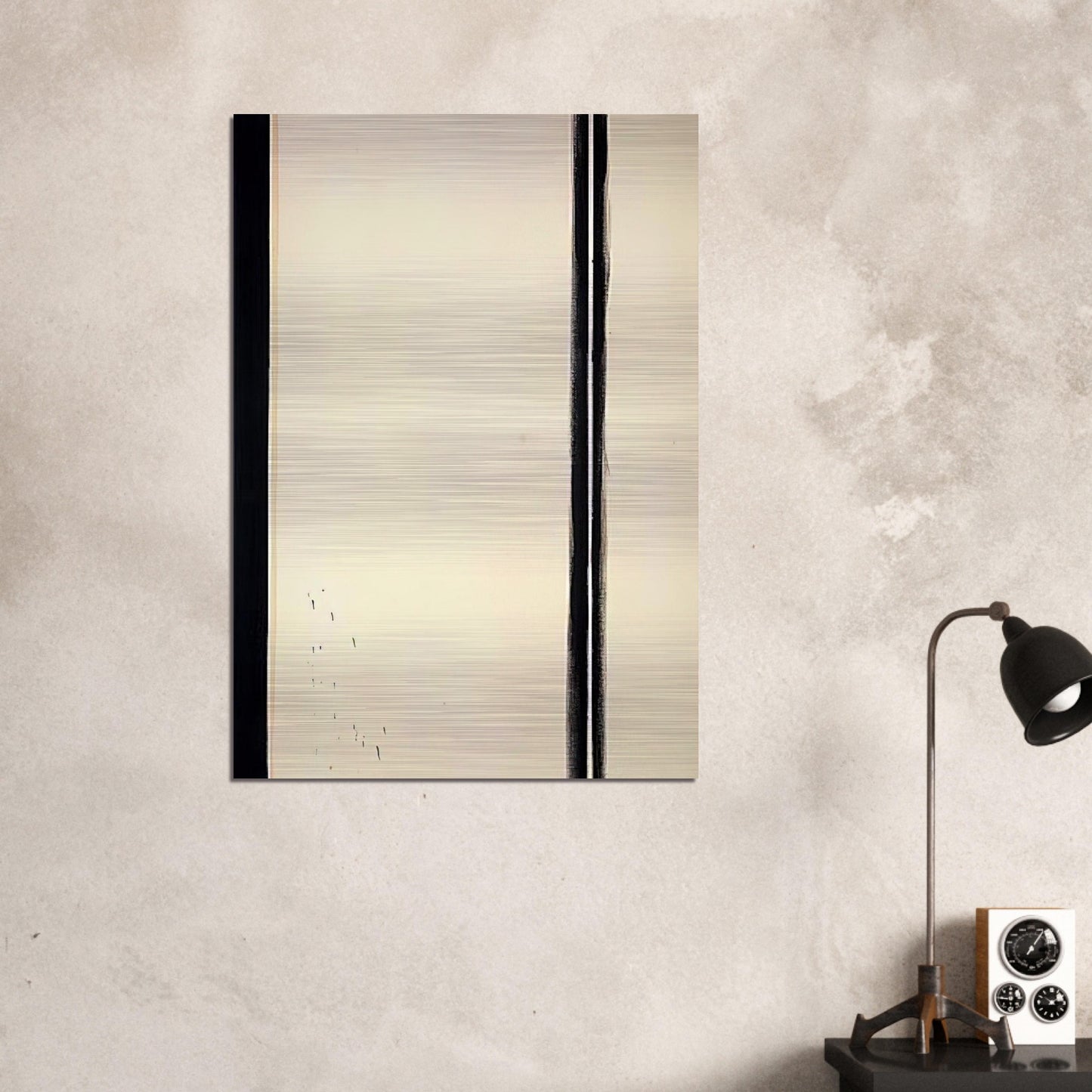 The Station of the Cross - Fourth Station - Barnett Newman Brushed Aluminum Print - 70x100 cm / 28x40 inches | Barnett Newman Aluminum Print | Barnett Newman Prints