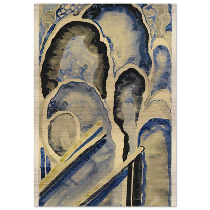 Blue-01 - Georgia O'Keeffe Brushed Aluminum Print - 70x100 cm / 28x40 inches | Georgia O'Keeffe Aluminum Print | Georgia O'Keeffe Prints