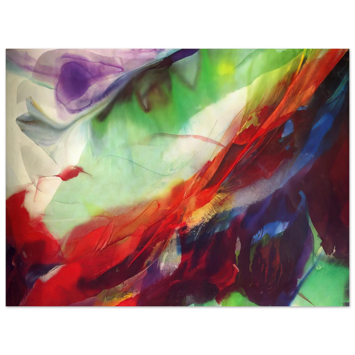 Paul Jenkins - Phenomena Sun over the Hour Glass  75x100 cm / 30x40inches Fine Art Poster